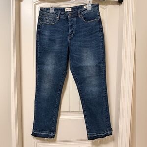 Buffalo David Bitton Deep Blue Cropped Jeans